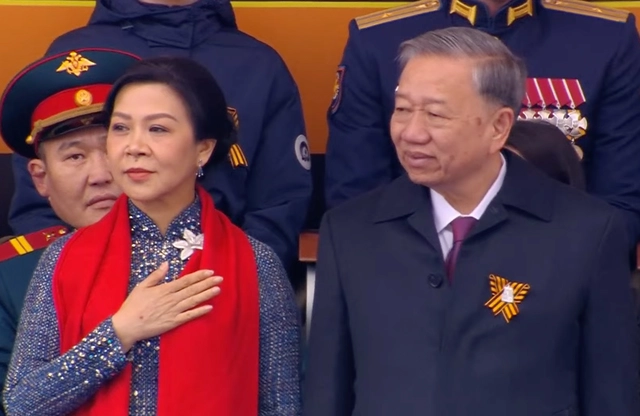 Vietnamese troops join Russia’s Victory Day military parade for first time - Ảnh 3. Vietnamese troops join Russia’s Victory Day military parade for first time - Ảnh 3.