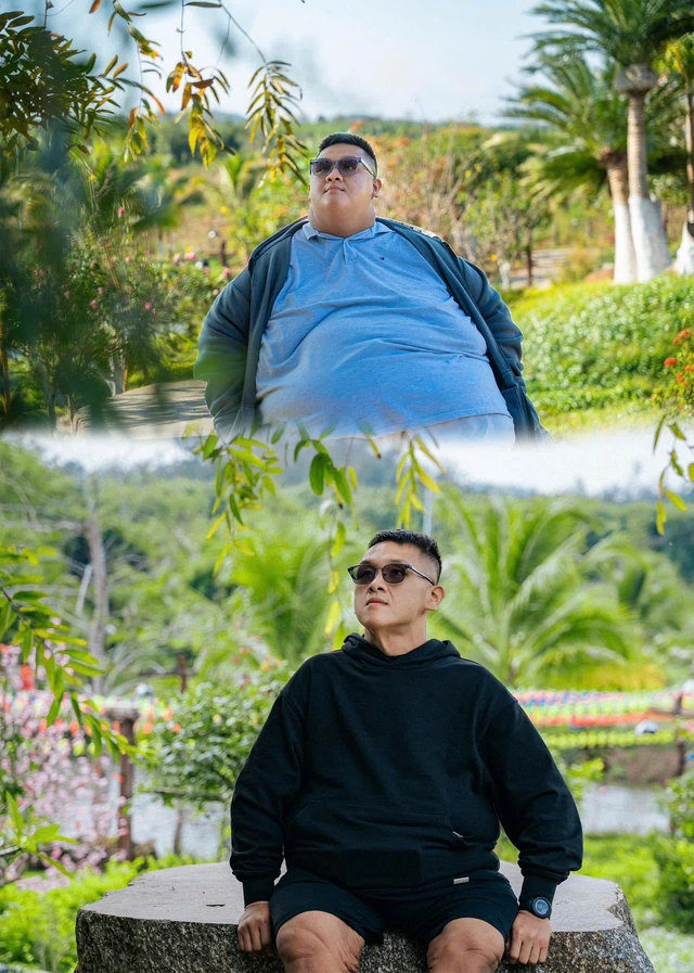 From 264kg to 98kg: Young Vietnamese man stuns with dramatic weight-loss journey- Ảnh 6. From 264kg to 98kg: Young Vietnamese man stuns with dramatic weight-loss journey- Ảnh 6.