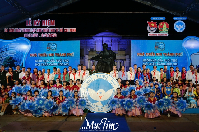50 năm Ngày thành lập Nhà Thiếu nhi TP.HCM: Ngôi nhà của tuổi thơ, nơi chắp cánh ước mơ- Ảnh 12.
