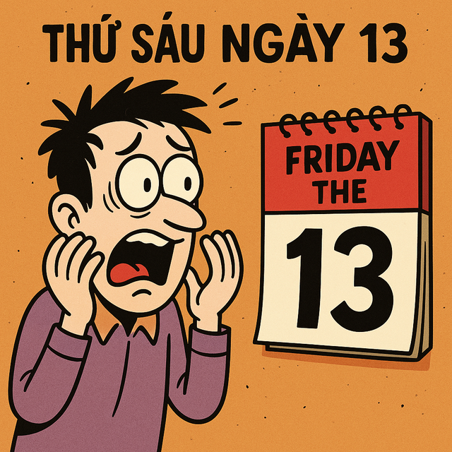 Thứ sáu ngày 13 duy nhất trong năm 2025 rơi vào hôm nay - Ảnh 1.