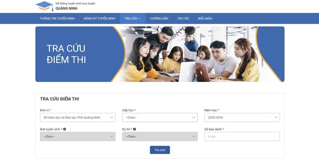 Cách tra cứu điểm thi lớp 10 tại Quảng Ninh nhanh nhất - Ảnh 1.