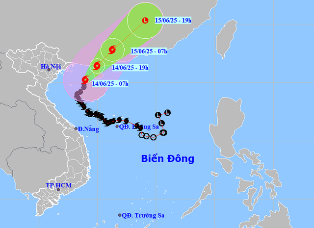 Storm Wutip forecast to weaken as it heads toward China’s Leizhou Peninsula - Ảnh 1.
