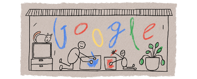 Google Doodles tôn vinh ngày của cha - Ảnh 2.