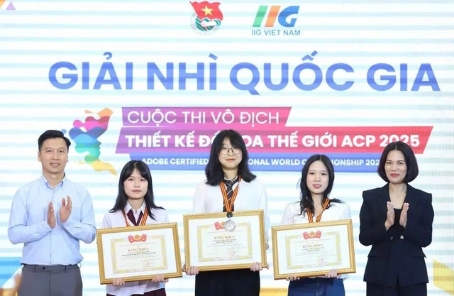 Đạt giải nhì thiết kế đồ họa cấp quốc gia nhờ tham gia hoạt động Đoàn - Ảnh 1.