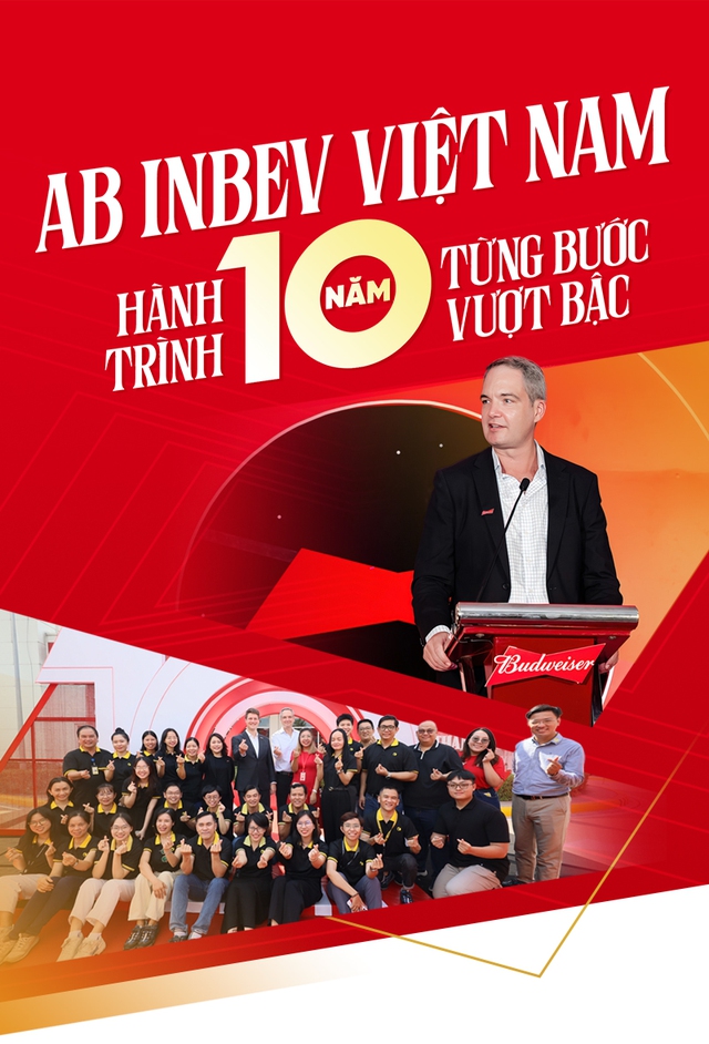 AB INBEV Việt Nam: Hành trình 10 năm từng bước vượt bậc