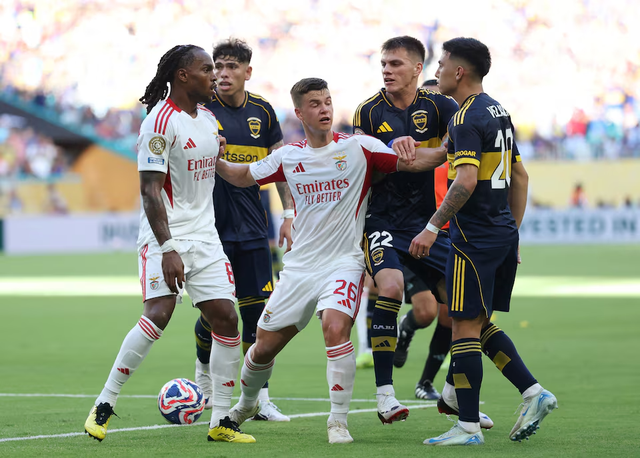 Boca Juniors turn up the heat in Miami with Benfica draw- Ảnh 3. Boca Juniors turn up the heat in Miami with Benfica draw- Ảnh 3.