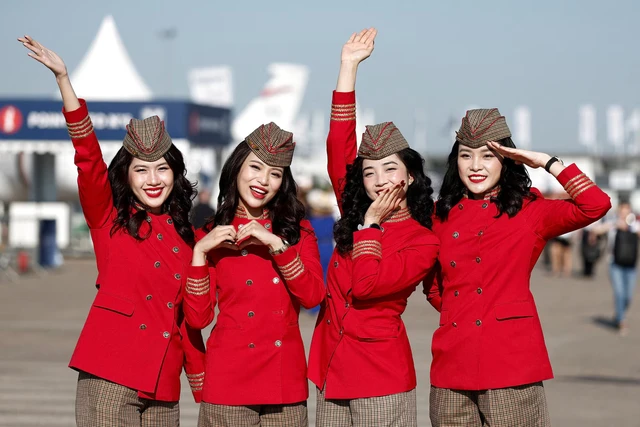 Airbus seals VietJet deal as hopes rise at air show for tariff rollback- Ảnh 1. Airbus seals VietJet deal as hopes rise at air show for tariff rollback- Ảnh 1.