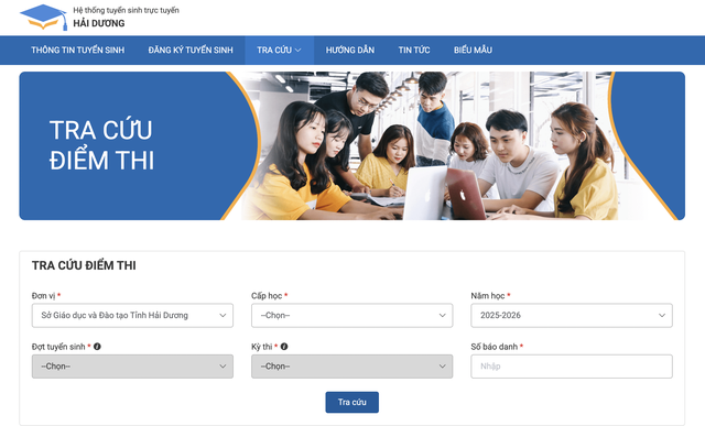 Đã có điểm thi, điểm chuẩn lớp 10 của tỉnh Hải Dương- Ảnh 1.