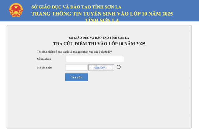 Bắt đầu tra cứu điểm thi lớp 10 tỉnh Sơn La từ 17h30 hôm nay 18-6- Ảnh 1.