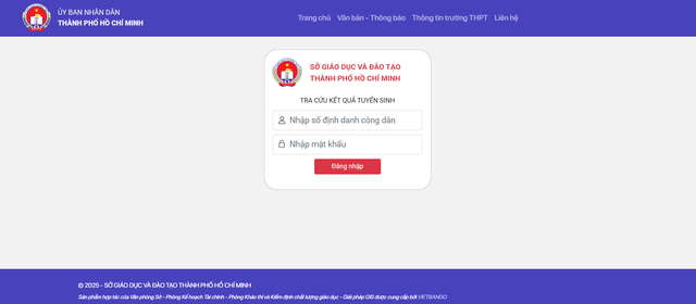 TP.HCM công bố điểm thi lớp 10 năm 2025 - Ảnh 1.