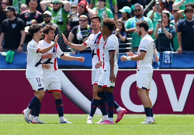 PSG beat Seattle to reach knockout stage at Club World Cup- Ảnh 3. PSG beat Seattle to reach knockout stage at Club World Cup- Ảnh 3.