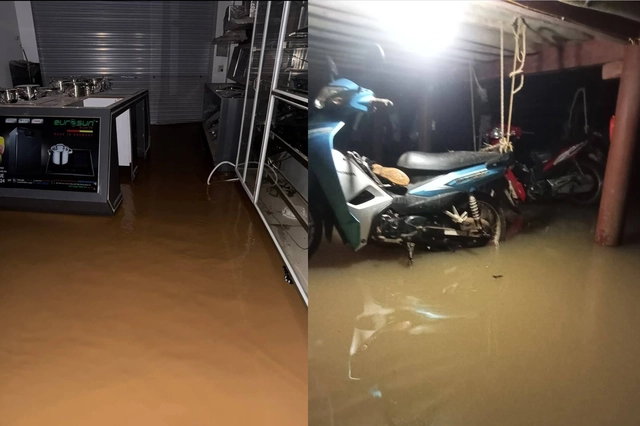 Heavy rain floods northern Vietnam, prompts Hanoi alert - Ảnh 4. Heavy rain floods northern Vietnam, prompts Hanoi alert - Ảnh 3.