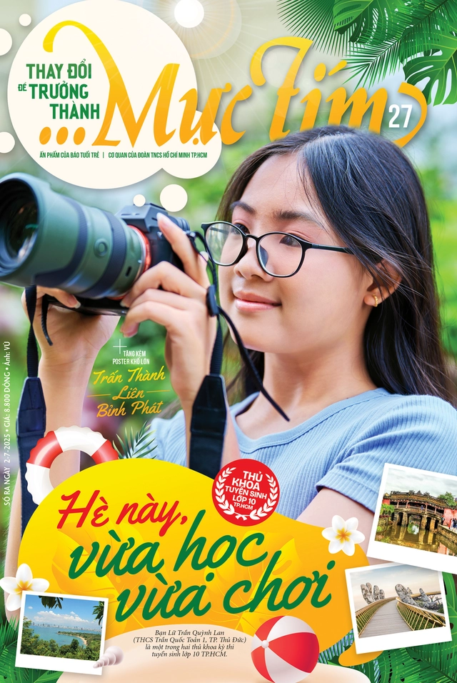 Mời bạn đón đọc Mực Tím 27, phát hành 30-6-2025:  Viết tiếp câu chuyện của chai nhựa - Ảnh 1.