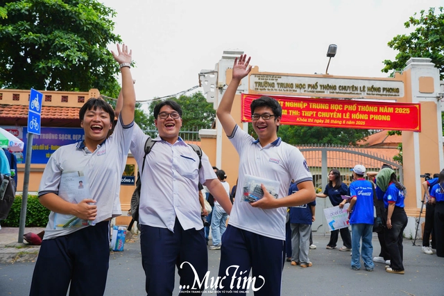 Khi nào có điểm thi tốt nghiệp THPT 2025, công thức tính điểm ra sao? - Ảnh 1.