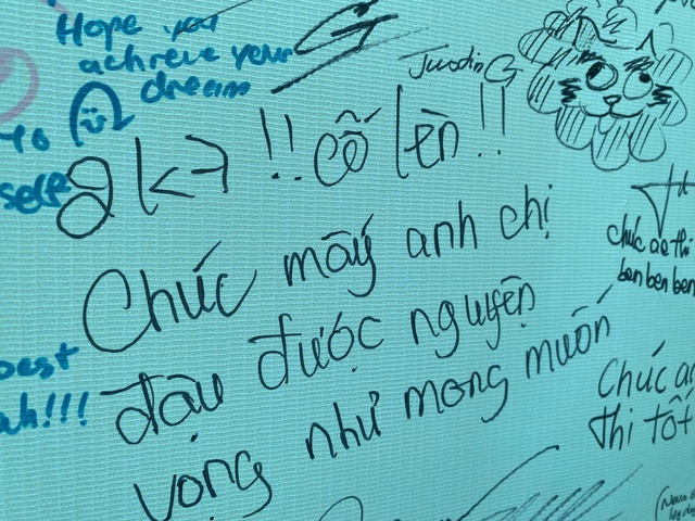 Có gì trên tấm bảng đếm ngược của Trường THPT Nguyễn Hiền?- Ảnh 6.