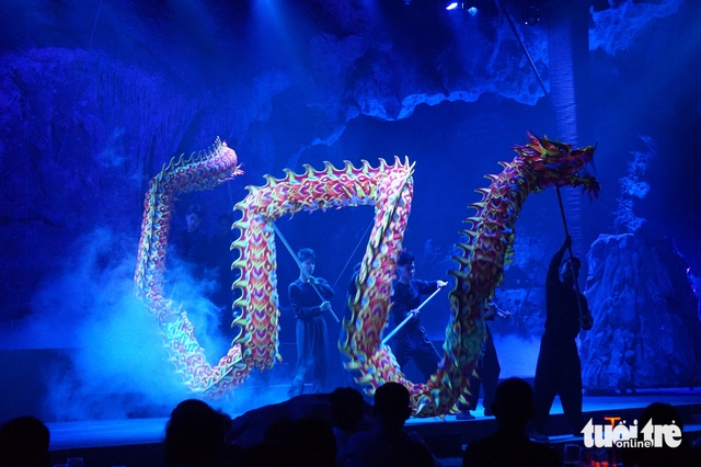 Cultural show brings myth, music to Vietnamese cave- Ảnh 1.
