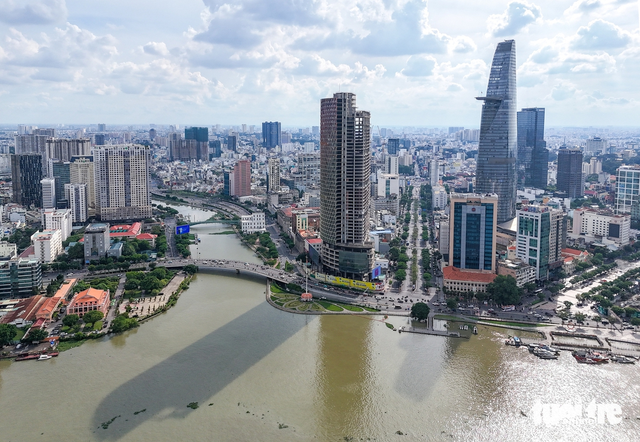 Thu Thiem riverside in Ho Chi Minh City transformed with new creative hub, scenic walkway- Ảnh 14. Thu Thiem riverside in Ho Chi Minh City transformed with new creative hub, scenic walkway- Ảnh 14.