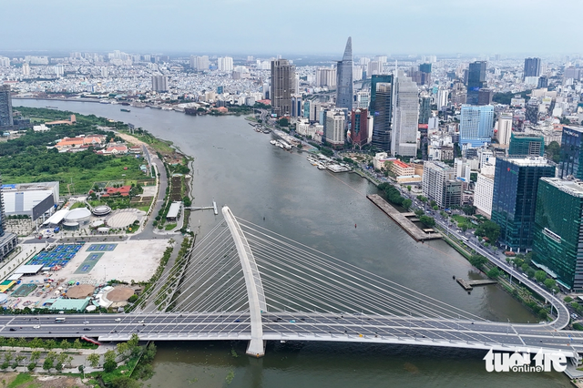 Thu Thiem riverside in Ho Chi Minh City transformed with new creative hub, scenic walkway- Ảnh 15. Thu Thiem riverside in Ho Chi Minh City transformed with new creative hub, scenic walkway- Ảnh 15.