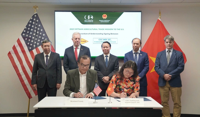Vietnam signs MoUs worth nearly $3bn to import US agricultural products- Ảnh 1. Vietnam signs MoUs worth nearly $3bn to import US agricultural products- Ảnh 1.