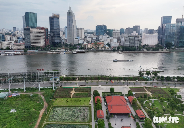 Thu Thiem riverside in Ho Chi Minh City transformed with new creative hub, scenic walkway- Ảnh 5. Thu Thiem riverside in Ho Chi Minh City transformed with new creative hub, scenic walkway- Ảnh 5.