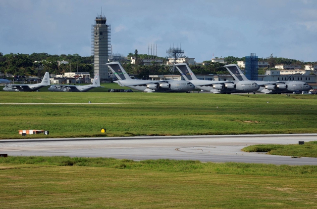 Several Japanese military members injured in explosion at U.S. Kadena Air Base in Okinawa- Ảnh 1. Several Japanese military members injured in explosion at U.S. Kadena Air Base in Okinawa- Ảnh 1.