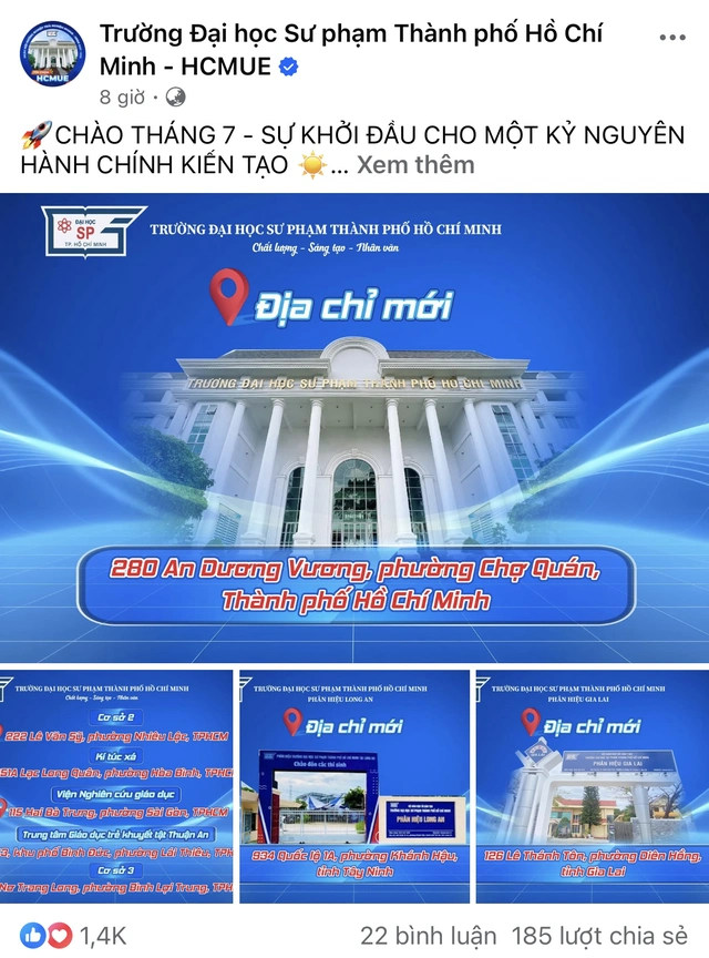 Hôm nay, hàng loạt trường học cập nhật địa chỉ mới - Ảnh 4.