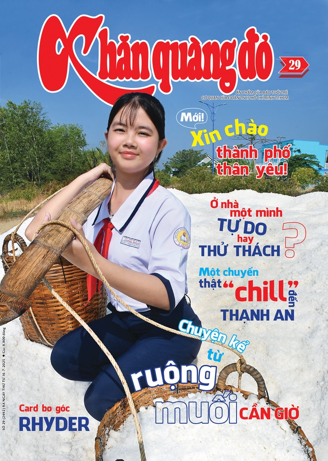 Mời bạn đón đọc Khăn Quàng Đỏ 29, phát hành 16-7-2025: Xin chào thành phố thân yêu! - Ảnh 1.