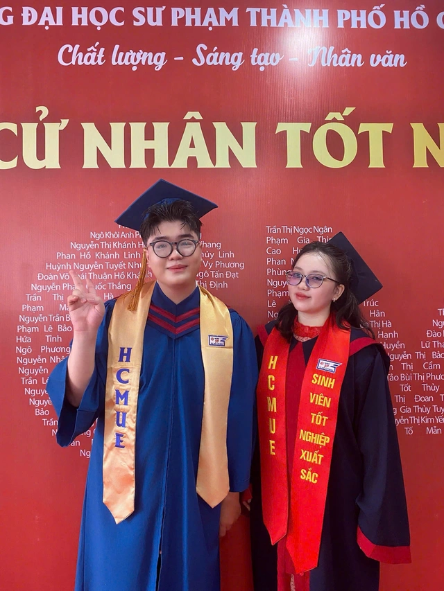 Thủ khoa kép Trường đại học Sư phạm TP.HCM tốt nghiệp với GPA gần tuyệt đối- Ảnh 3.