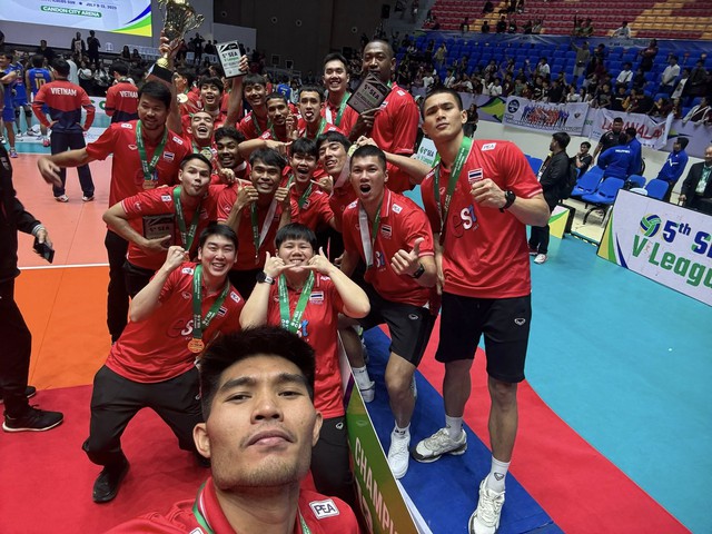 Trực tiếp trận cuối cùng SEA V.League nam 2025: Thái Lan - Indonesia - Ảnh 1.