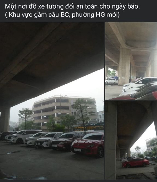 Storm Wipha prompts vehicle protection measures across northern, north-central Vietnam- Ảnh 7. Storm Wipha prompts vehicle protection measures across northern, north-central Vietnam- Ảnh 7.