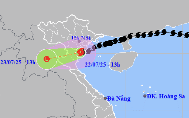 Storm Wipha makes landfall in Vietnam’s Ninh Binh-Thanh Hoa- Ảnh 2. Storm Wipha makes landfall in Vietnam’s Ninh Binh-Thanh Hoa- Ảnh 2.
