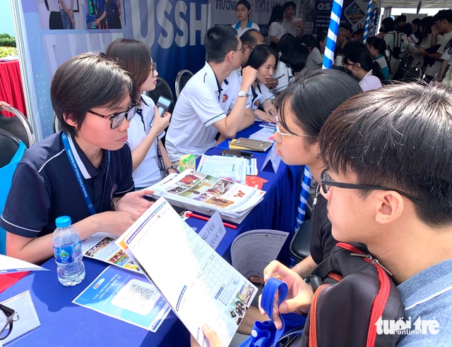 Top ngành điểm chuẩn cao nhất của 2 Trường đại học Khoa học xã hội và Nhân văn năm 2024 - Ảnh 1.