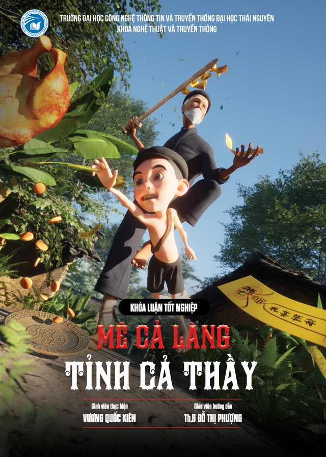 Sinh viên Thái Nguyên làm phim hoạt hình về hủ tục cúng bái chữa bệnh- Ảnh 2.