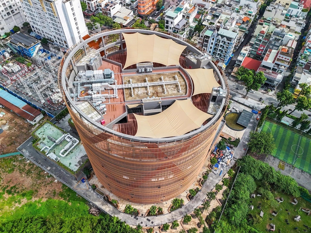 Phu Tho circus, performing arts center in Ho Chi Minh City to be completed by end of August- Ảnh 1.