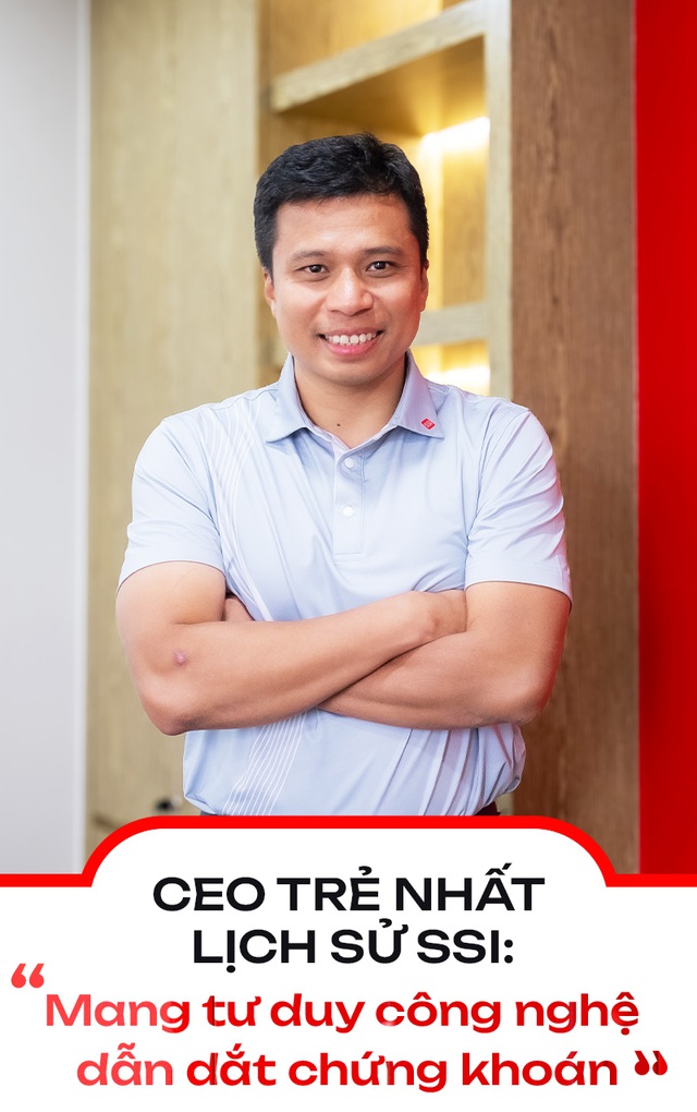 CEO trẻ nhất lịch sử SSI: Mang đến tư duy công nghệ dẫn dắt chứng khoán