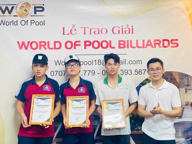Teen Trường THPT Nguyễn An Ninh cùng thi đấu billiards- Ảnh 1.