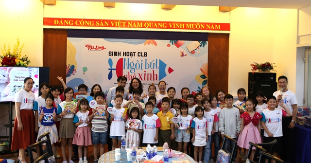 CLB Ngòi bút nhỏ xinh: Khi bạn nhỏ là nhà văn, nhà thơ- Ảnh 1.