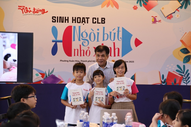 CLB Ngòi bút nhỏ xinh: Khi bạn nhỏ là nhà văn, nhà thơ- Ảnh 3.