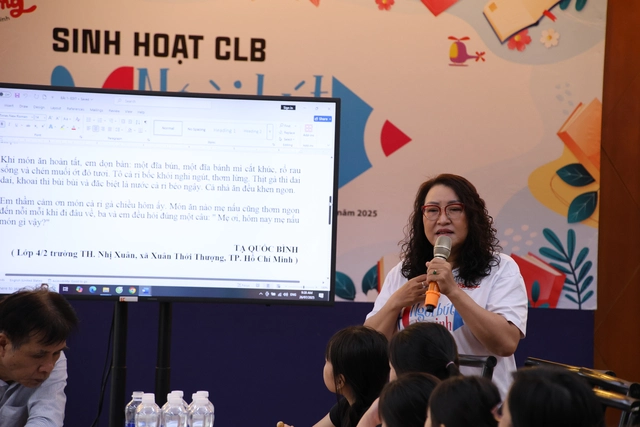 CLB Ngòi bút nhỏ xinh: Khi bạn nhỏ là nhà văn, nhà thơ- Ảnh 15.