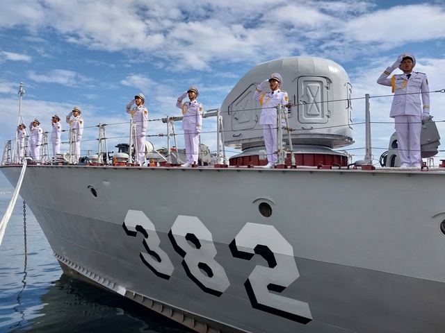 Vietnam prepares naval parade in Khanh Hoa ahead of National Day celebrations - Ảnh 1. Vietnam prepares naval parade in Khanh Hoa ahead of National Day celebrations - Ảnh 1.