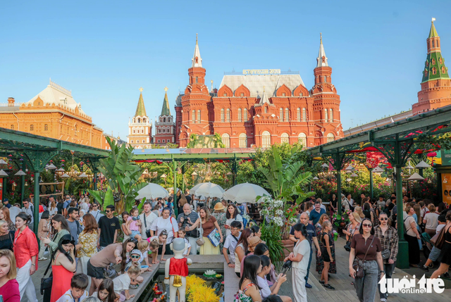 Vietnamese culture fest brings buzz to Moscow's Red Square
- Ảnh 18. Vietnamese culture fest brings buzz to Moscow's Red Square
- Ảnh 18.