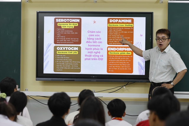 TS Giang Thiên Vũ mách teen Trường THPT Lương Thế Vinh cách xử lý căng thẳng học đường - Ảnh 4.