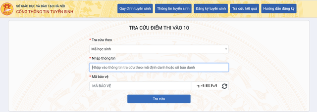Đã có điểm thi, điểm chuẩn lớp 10 Hà Nội  - Ảnh 2.