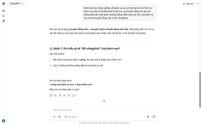 Cách sử dụng tính năng học tập mới trên ChatGPT - Ảnh 2.