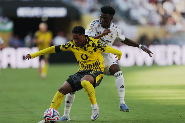 Real Madrid survive Dortmund scare to reach Club World Cup semis- Ảnh 1. Real Madrid survive Dortmund scare to reach Club World Cup semis- Ảnh 1.