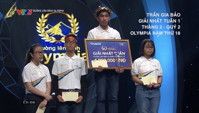 Đường lên đỉnh Olympia: nam sinh Điện Biên tỏa sáng,  bất ngờ thí sinh khác mang 'gen leo núi' từ mẹ - Ảnh 3.