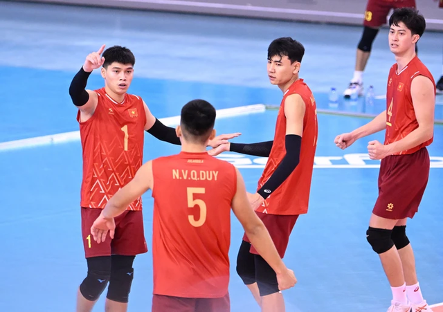 Trực tiếp bóng chuyền nam SEA V.League 2025: Việt Nam - Philippines- Ảnh 1.