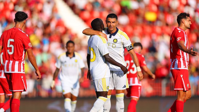 Ronaldo lập cú đúp, Al Nassr vẫn để thua CLB Tây Ban Nha - Ảnh 1.