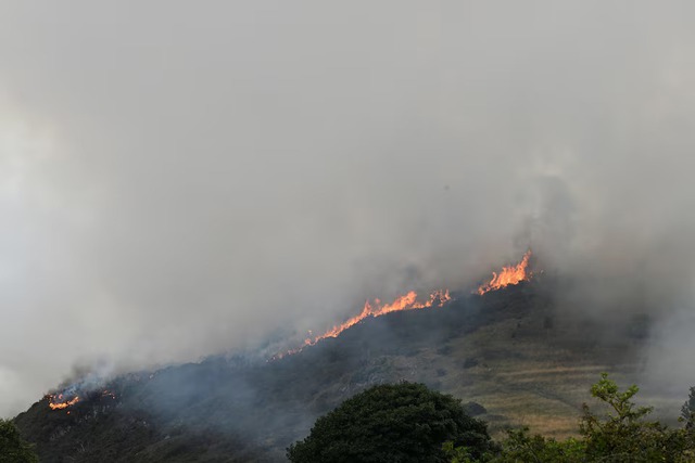 Fire breaks out on Edinburgh landmark Arthur's Seat- Ảnh 5.