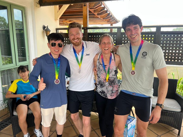 UK Consulate General in Ho Chi Minh City hosts rowing-themed fundraiser- Ảnh 1.